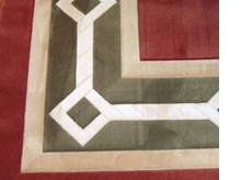 Rug with Inlays